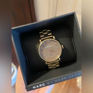 Women’s Marc By Marc Jacobs Gold and Taupe Watch